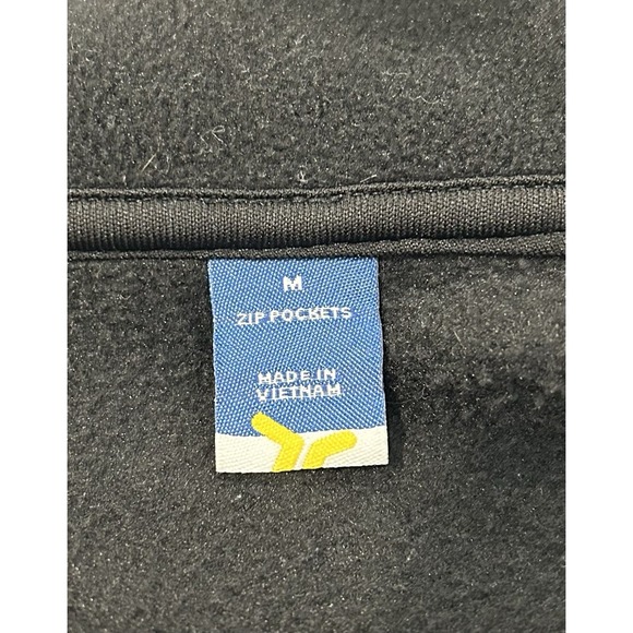 Old Navy Microfleece Hybrid Zip Hoodie Fleece No Logo Great Quality Mens Size M - Picture 8 of 8